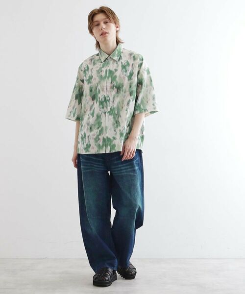 tk.TAKEO KIKUCHI / ティーケー タケオキクチ Tシャツ | 楊柳ブラープリントシャツ | 詳細8