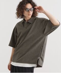 tk.TAKEO KIKUCHI / ティーケー タケオキクチ Tシャツ | 【セットアップ対応】テッククレープスキッパーシャツ