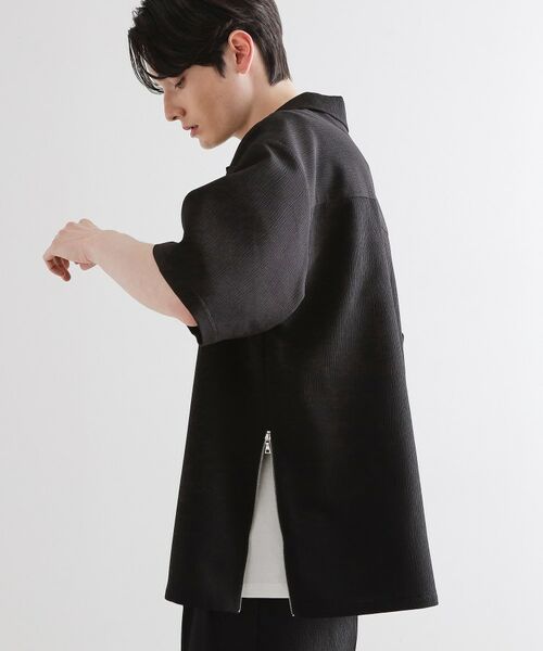 tk.TAKEO KIKUCHI / ティーケー タケオキクチ Tシャツ | 【セットアップ対応】テッククレープスキッパーシャツ | 詳細10