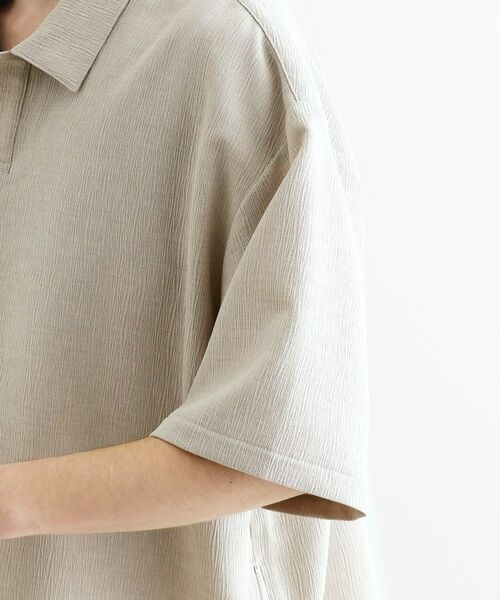 tk.TAKEO KIKUCHI / ティーケー タケオキクチ Tシャツ | 【セットアップ対応】テッククレープスキッパーシャツ | 詳細22