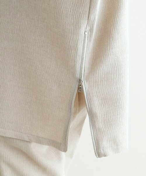 tk.TAKEO KIKUCHI / ティーケー タケオキクチ Tシャツ | 【セットアップ対応】テッククレープスキッパーシャツ | 詳細24