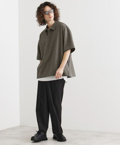 tk.TAKEO KIKUCHI / ティーケー タケオキクチ Tシャツ | 【セットアップ対応】テッククレープスキッパーシャツ | 詳細3