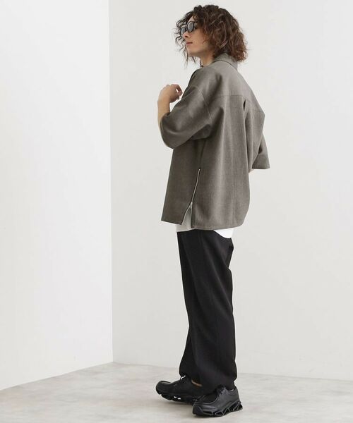 tk.TAKEO KIKUCHI / ティーケー タケオキクチ Tシャツ | 【セットアップ対応】テッククレープスキッパーシャツ | 詳細4