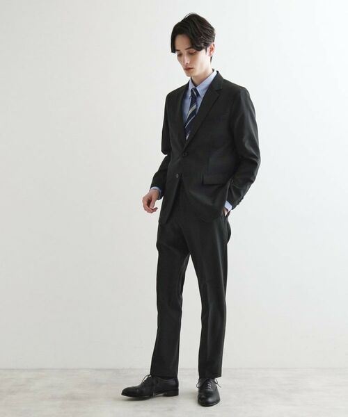 tk.TAKEO KIKUCHI / ティーケー タケオキクチ セットアップ | 【WEB限定 マシンウォッシャブル】機能性エアリードライセットアップ/シングルジャケット&テーパードスラックス | 詳細12