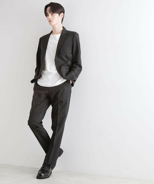 tk.TAKEO KIKUCHI / ティーケー タケオキクチ セットアップ | 【WEB限定 マシンウォッシャブル】機能性エアリードライセットアップ/シングルジャケット&テーパードスラックス | 詳細13