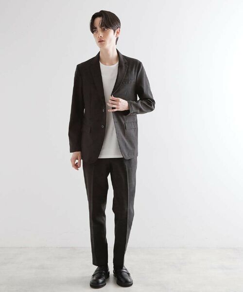 tk.TAKEO KIKUCHI / ティーケー タケオキクチ セットアップ | 【WEB限定 マシンウォッシャブル】機能性エアリードライセットアップ/シングルジャケット&テーパードスラックス | 詳細14