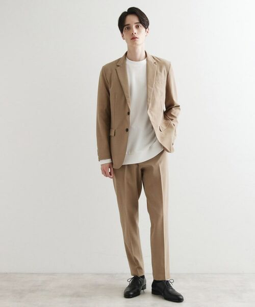 tk.TAKEO KIKUCHI / ティーケー タケオキクチ セットアップ | 【WEB限定 マシンウォッシャブル】機能性エアリードライセットアップ/シングルジャケット&テーパードスラックス | 詳細19