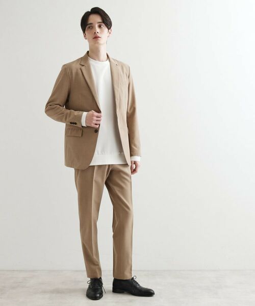 tk.TAKEO KIKUCHI / ティーケー タケオキクチ セットアップ | 【WEB限定 マシンウォッシャブル】機能性エアリードライセットアップ/シングルジャケット&テーパードスラックス | 詳細20