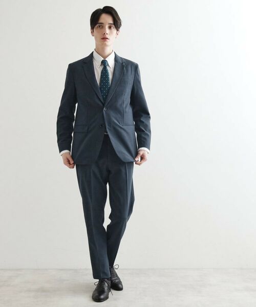 tk.TAKEO KIKUCHI / ティーケー タケオキクチ セットアップ | 【WEB限定 マシンウォッシャブル】機能性エアリードライセットアップ/シングルジャケット&テーパードスラックス | 詳細24