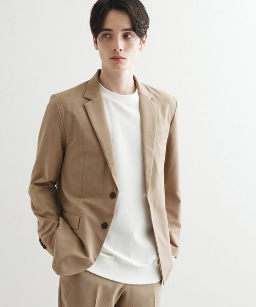 tk.TAKEO KIKUCHI / ティーケー タケオキクチ セットアップ | 【WEB限定 マシンウォッシャブル】機能性エアリードライセットアップ/シングルジャケット&テーパードスラックス | 詳細9