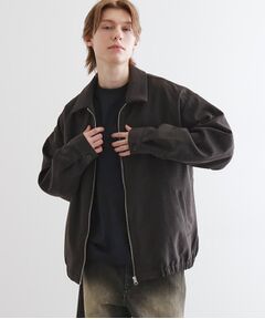 tk.TAKEO KIKUCHI / ティーケー タケオキクチ レザーブルゾン・ジャケット | ウールライクジップブルゾン