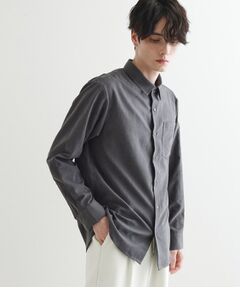 tk.TAKEO KIKUCHI / ティーケー タケオキクチ シャツ・ブラウス | ナイロンスエードライクシャツ