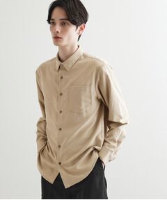 tk.TAKEO KIKUCHI / ティーケー タケオキクチ シャツ・ブラウス | ナイロンスエードライクシャツ