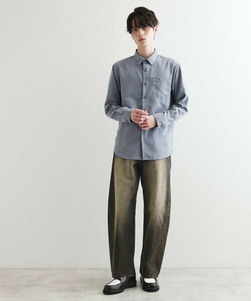 tk.TAKEO KIKUCHI / ティーケー タケオキクチ シャツ・ブラウス | ナイロンスエードライクシャツ | 詳細10