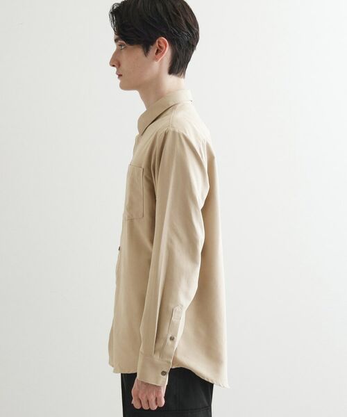 tk.TAKEO KIKUCHI / ティーケー タケオキクチ シャツ・ブラウス | ナイロンスエードライクシャツ | 詳細14