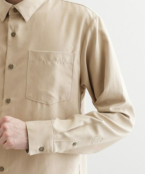 tk.TAKEO KIKUCHI / ティーケー タケオキクチ シャツ・ブラウス | ナイロンスエードライクシャツ | 詳細17