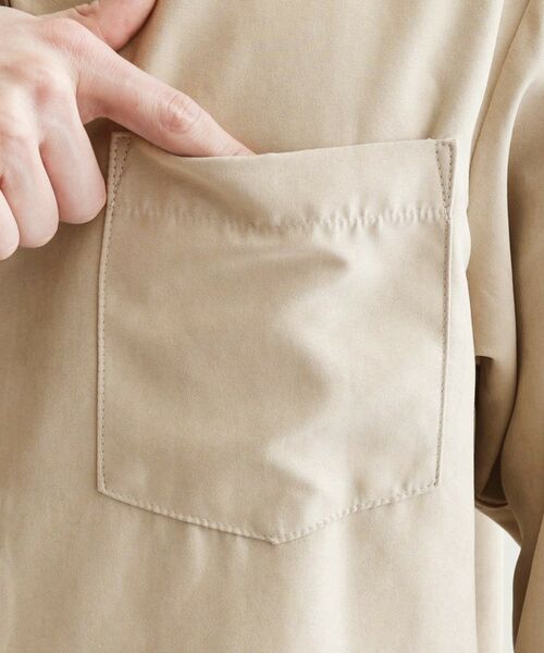 tk.TAKEO KIKUCHI / ティーケー タケオキクチ シャツ・ブラウス | ナイロンスエードライクシャツ | 詳細18