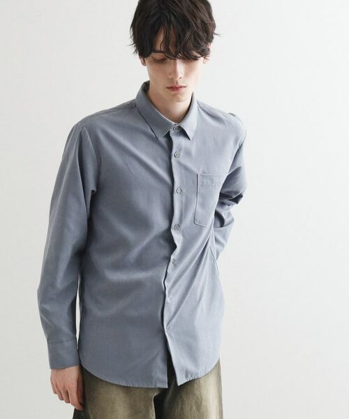 tk.TAKEO KIKUCHI / ティーケー タケオキクチ シャツ・ブラウス | ナイロンスエードライクシャツ | 詳細9