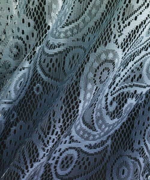 tk.TAKEO KIKUCHI / ティーケー タケオキクチ シャツ・ブラウス | グラデペイズリーレースシャツ | 詳細20