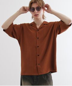 tk.TAKEO KIKUCHI / ティーケー タケオキクチ Tシャツ | 楊柳オープンカラーシャツ