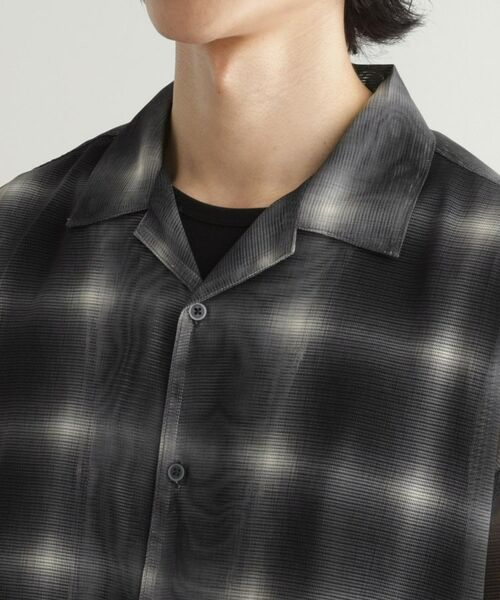 tk.TAKEO KIKUCHI / ティーケー タケオキクチ シャツ・ブラウス | メッシュオンブレーチェックシャツ | 詳細23