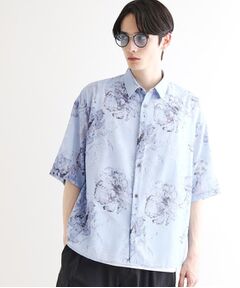 tk.TAKEO KIKUCHI / ティーケー タケオキクチ シャツ・ブラウス | シアージャカードフラワーシャツ