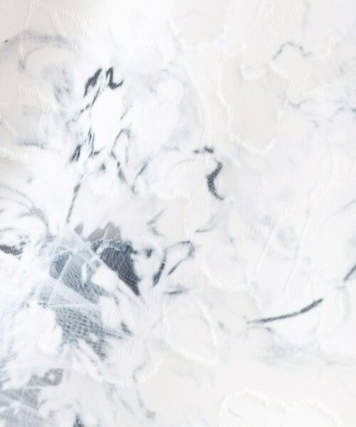 tk.TAKEO KIKUCHI / ティーケー タケオキクチ シャツ・ブラウス | シアージャカードフラワーシャツ | 詳細5