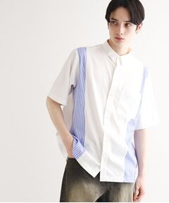 tk.TAKEO KIKUCHI / ティーケー タケオキクチ シャツ・ブラウス | ストライプスイッチシャツ