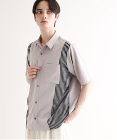 tk.TAKEO KIKUCHI / ティーケー タケオキクチ シャツ・ブラウス | ストライプスイッチシャツ