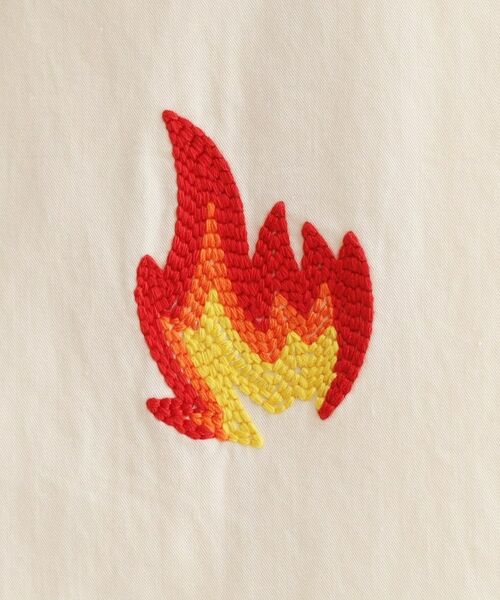 tk.TAKEO KIKUCHI / ティーケー タケオキクチ シャツ・ブラウス | K’PJT by AYUTA 『炎刺繍シャツ』 | 詳細11