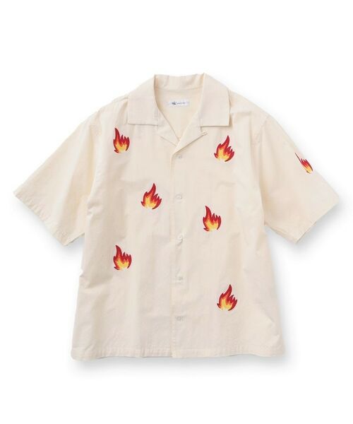 tk.TAKEO KIKUCHI / ティーケー タケオキクチ シャツ・ブラウス | K’PJT by AYUTA 『炎刺繍シャツ』 | 詳細18