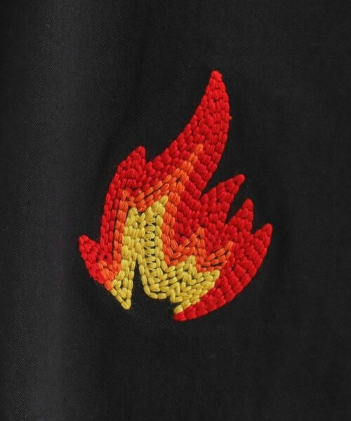 tk.TAKEO KIKUCHI / ティーケー タケオキクチ シャツ・ブラウス | K’PJT by AYUTA 『炎刺繍シャツ』 | 詳細7