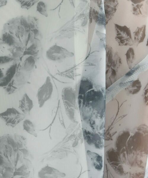 tk.TAKEO KIKUCHI / ティーケー タケオキクチ シャツ・ブラウス | シアーフラワーシャツ | 詳細5