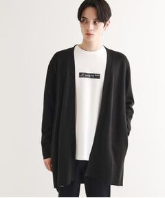 tk.TAKEO KIKUCHI / ティーケー タケオキクチ カーディガン・ボレロ | Wフェイスロングカーデ