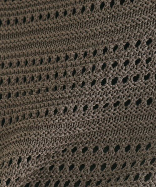 tk.TAKEO KIKUCHI / ティーケー タケオキクチ ニット・セーター | 透かしクルーニット | 詳細4