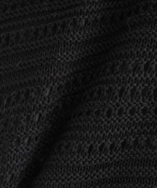 tk.TAKEO KIKUCHI / ティーケー タケオキクチ ニット・セーター | 透かしクルーニット | 詳細8