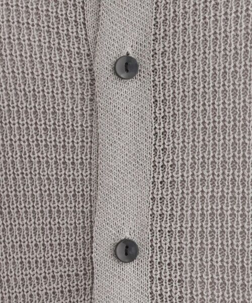 tk.TAKEO KIKUCHI / ティーケー タケオキクチ ニット・セーター | リネンライクニットポロシャツ | 詳細19