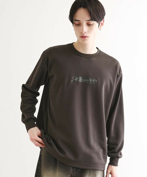 tk. TAKEO KIKUCHI/ティーケー タケオキクチ ボックスロゴTシャツ チャコールグレー(013) 04(LL) tk. TAKEO KIKUCHI/ティーケー タケオキクチ ボックスロゴTシャツ チャコールグレー(013) 04(LL)