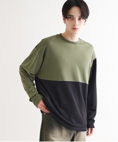 tk.TAKEO KIKUCHI / ティーケー タケオキクチ Tシャツ | 【UV／接触冷感】切替アソートTシャツ