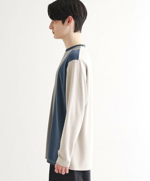 tk.TAKEO KIKUCHI / ティーケー タケオキクチ Tシャツ | 【UV／接触冷感】ナナメ切替アソートロンT | 詳細18