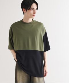 tk.TAKEO KIKUCHI / ティーケー タケオキクチ Tシャツ | 【UV／接触冷感】切替アソートTシャツ