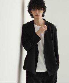 tk.TAKEO KIKUCHI / ティーケー タケオキクチ ノーカラージャケット | 【吸水速乾】COOLMAX(R)サマーノーカラージャケット/セットアップ対応