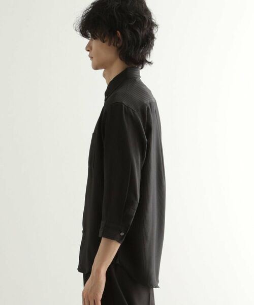 tk.TAKEO KIKUCHI / ティーケー タケオキクチ シャツ・ブラウス | 七分袖ドビー織シャツ | 詳細18