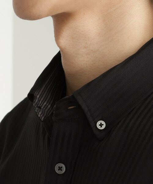 tk.TAKEO KIKUCHI / ティーケー タケオキクチ シャツ・ブラウス | 七分袖ドビー織シャツ | 詳細21