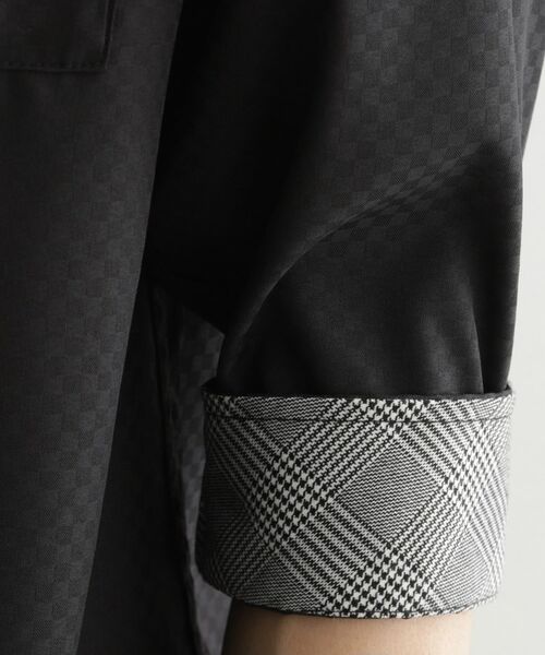 tk.TAKEO KIKUCHI / ティーケー タケオキクチ シャツ・ブラウス | 七分袖ドビー織シャツ | 詳細8