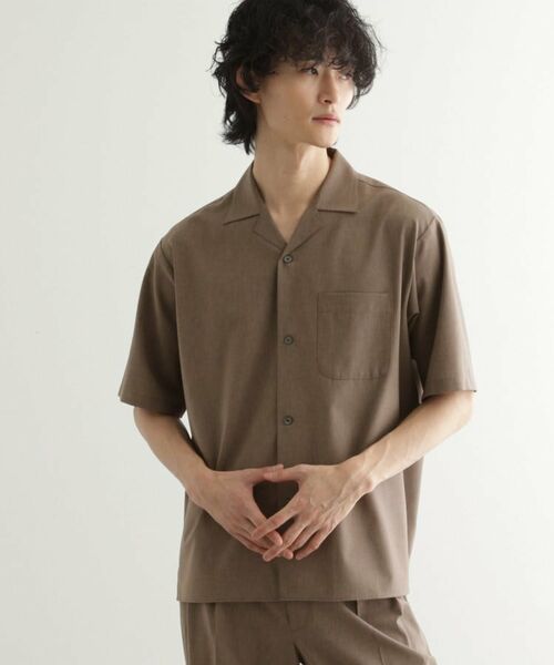 tk. TAKEO KIKUCHI/ティーケー タケオキクチ 【セットアップ対応】COOLMAXサマーシャツSH トープ(054) 01(S) tk. TAKEO KIKUCHI/ティーケー タケオキクチ 【セットアップ対応】COOLMAXサマーシャツSH トープ(054) 01(S)