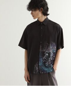 tk.TAKEO KIKUCHI / ティーケー タケオキクチ シャツ・ブラウス | ペイント半袖シャツ