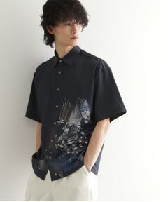 tk.TAKEO KIKUCHI / ティーケー タケオキクチ シャツ・ブラウス | ペイント半袖シャツ
