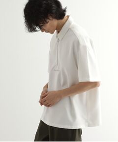 tk.TAKEO KIKUCHI / ティーケー タケオキクチ シャツ・ブラウス | エンブロハーフジップシャツ