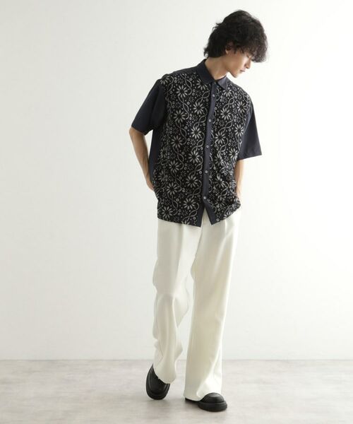 tk.TAKEO KIKUCHI / ティーケー タケオキクチ シャツ・ブラウス | ボタニカルレースシャツ | 詳細10